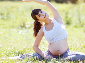 懷孕初期，孕婦運動維持孕期健康